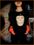 misfits orange patch long sleeve