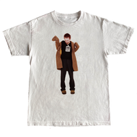 yorke radiohead white tee