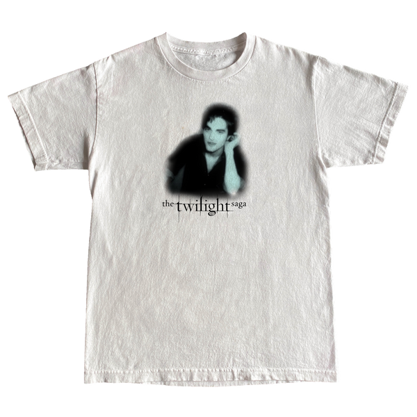 edward twilight white tee